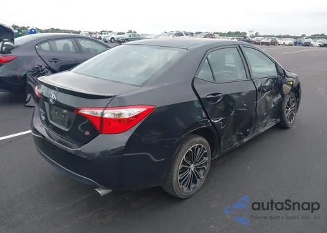 2016 Toyota Corolla S Plus z USA, uszkodzony, nr VIN 5YFBURHE9GP566580